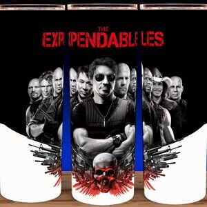 The Expendables Action Movie Sylvester Stallone Cup Mug Tumbler